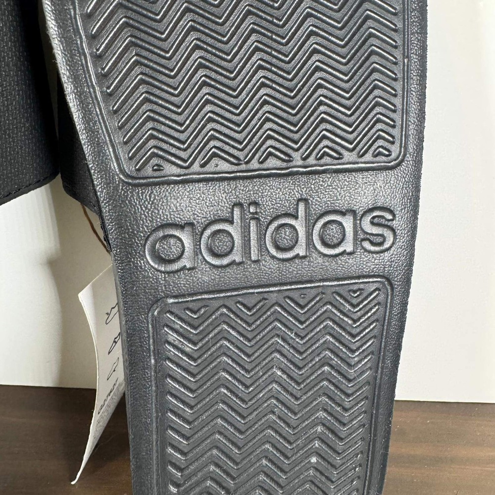 Adidas Adilette Shower K Slides Black White Kids Size 2 Sandals G27627 NWT New - Picture 12 of 12